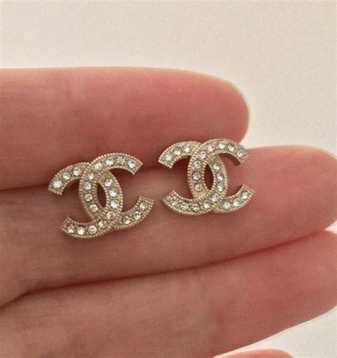 chanel mini cc earrings|chanel earrings for cheap outlet.